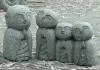 Product image 2 of the product “Jizo is little monk, with 4 jizo are grouping such as 1 part separate and 3 grouping (4 parts in 1 se) ”